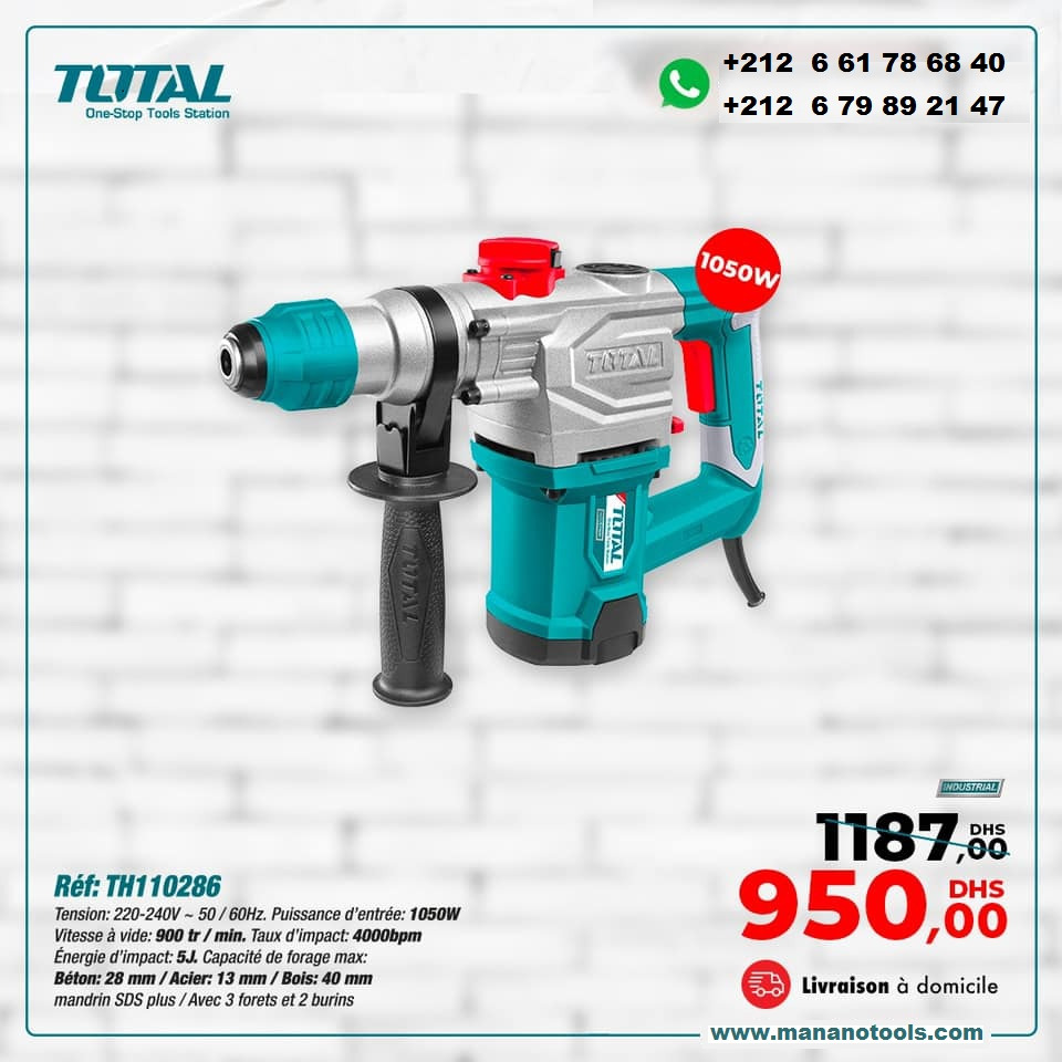 perforateur total 1050 watt
